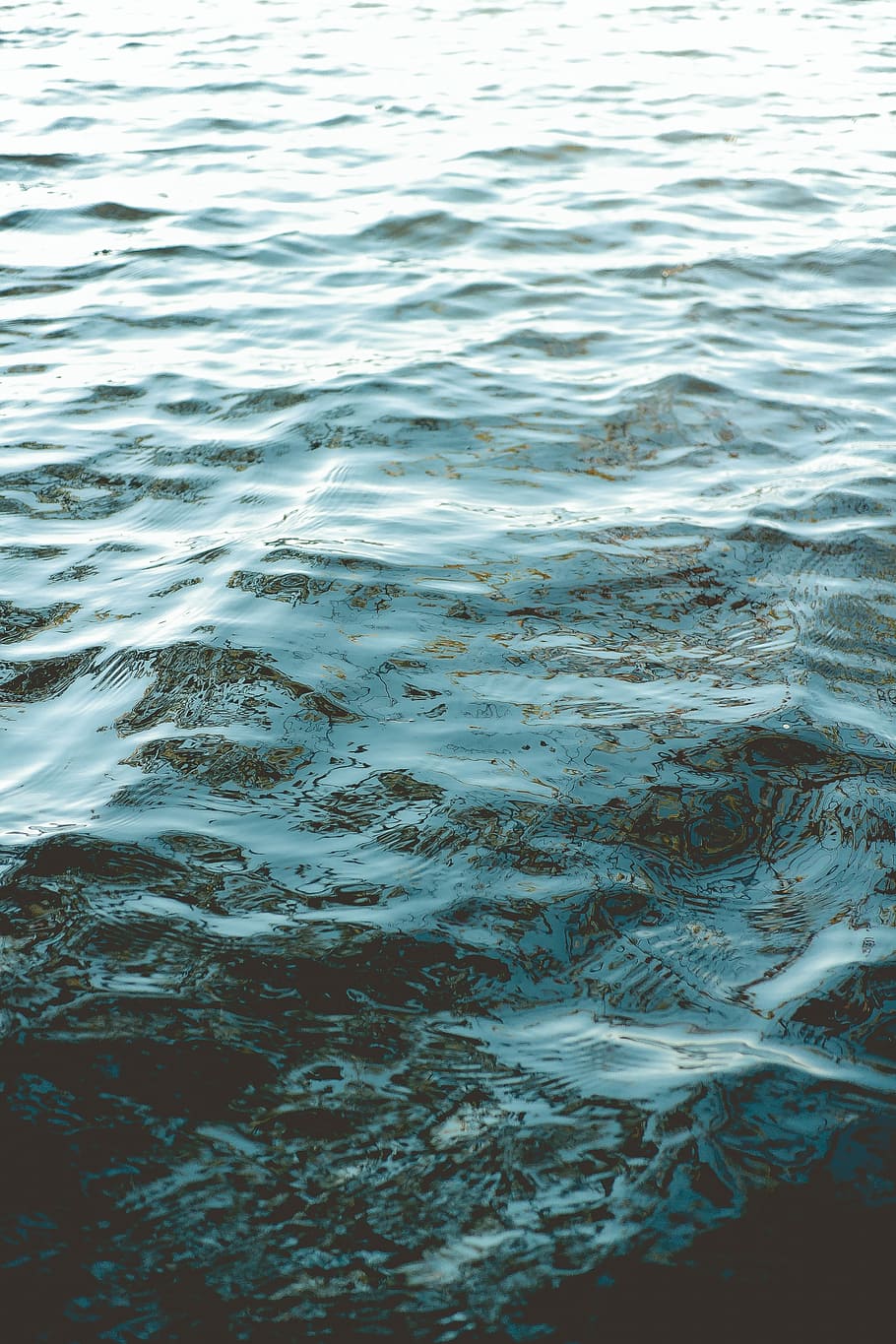 green ocean, time lapse photography of body of water, reflection HD wallpaper