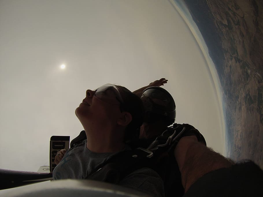 skydive, jumping, falling, extreme, parachute, skydiving, sport HD wallpaper