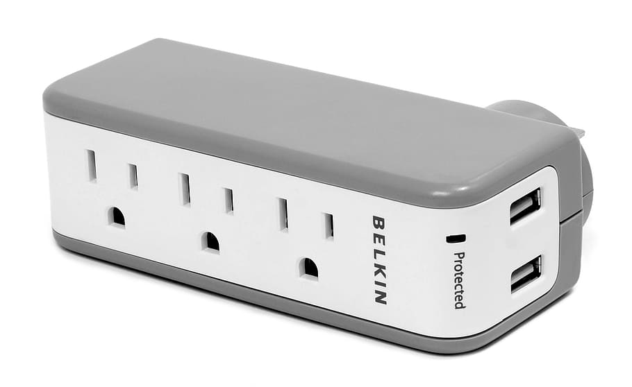 belkin, surge, protector, cut out, white background, technology HD wallpaper