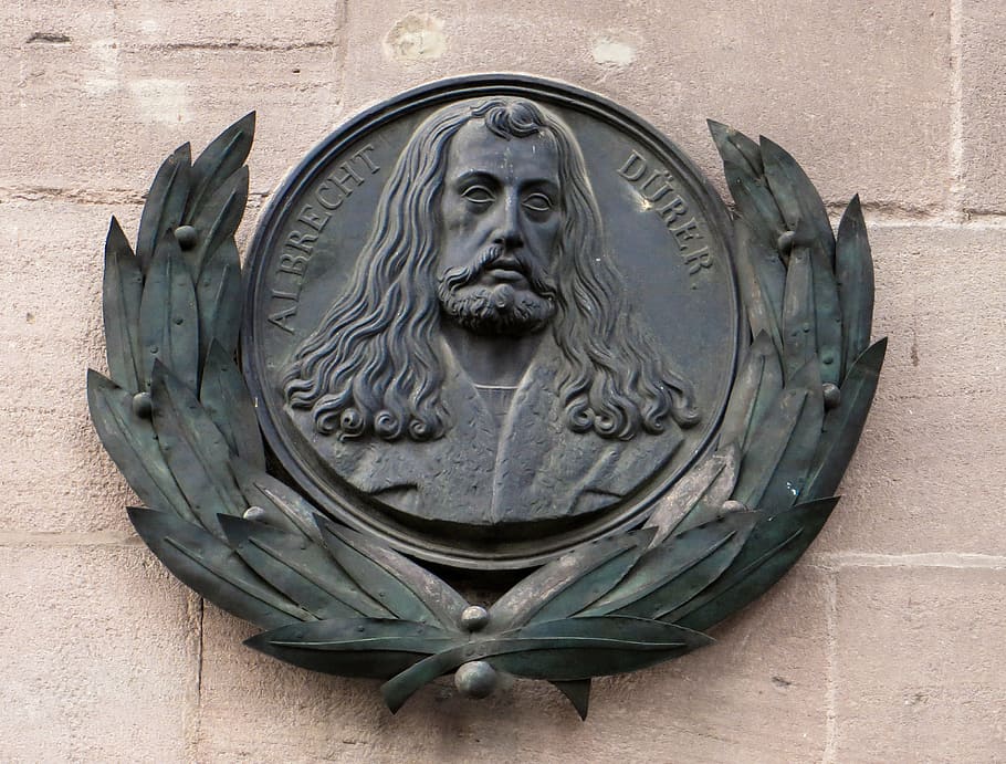 albrecht dürer, shield, middle ages, painter, nuremberg, sculpture HD wallpaper