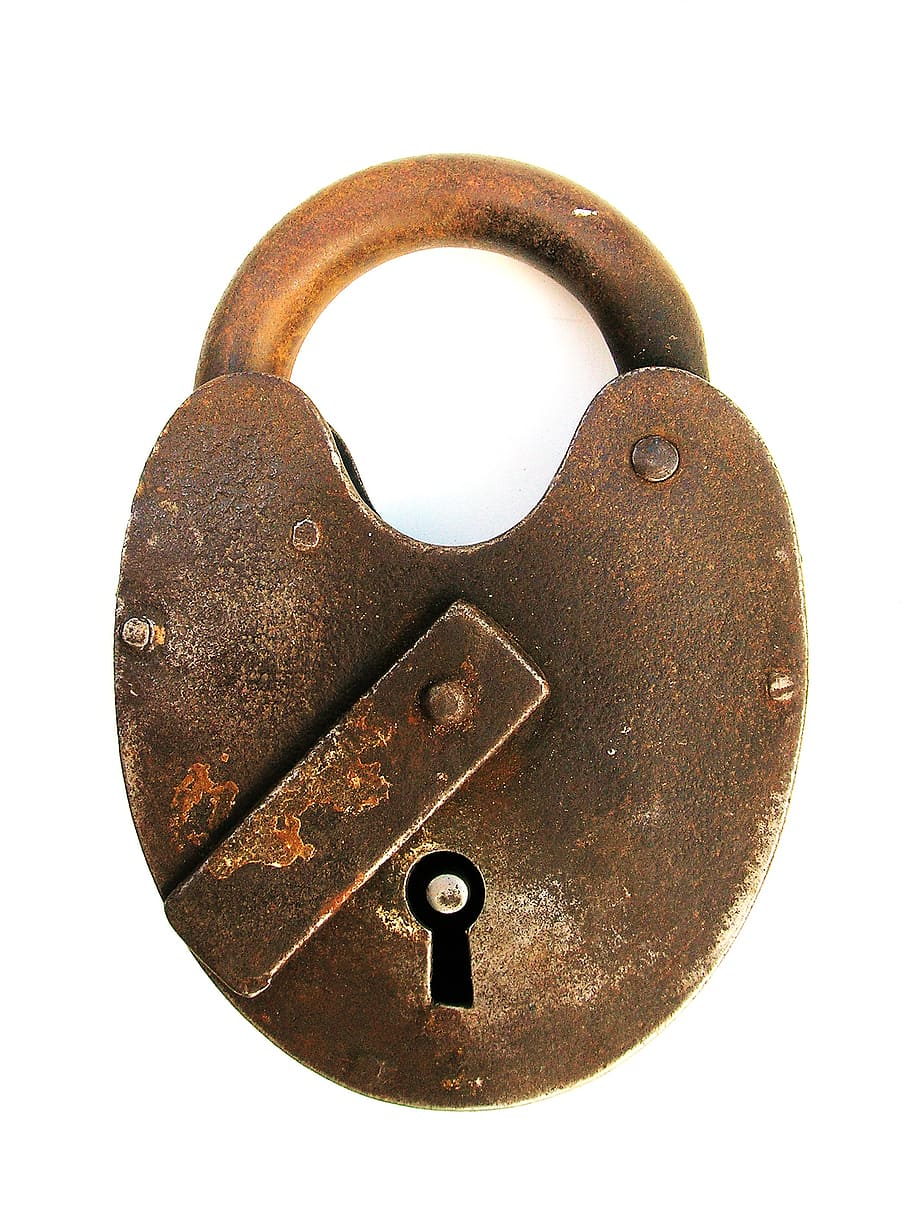 castle, close, keys, prohibited, reliability, white background HD wallpaper