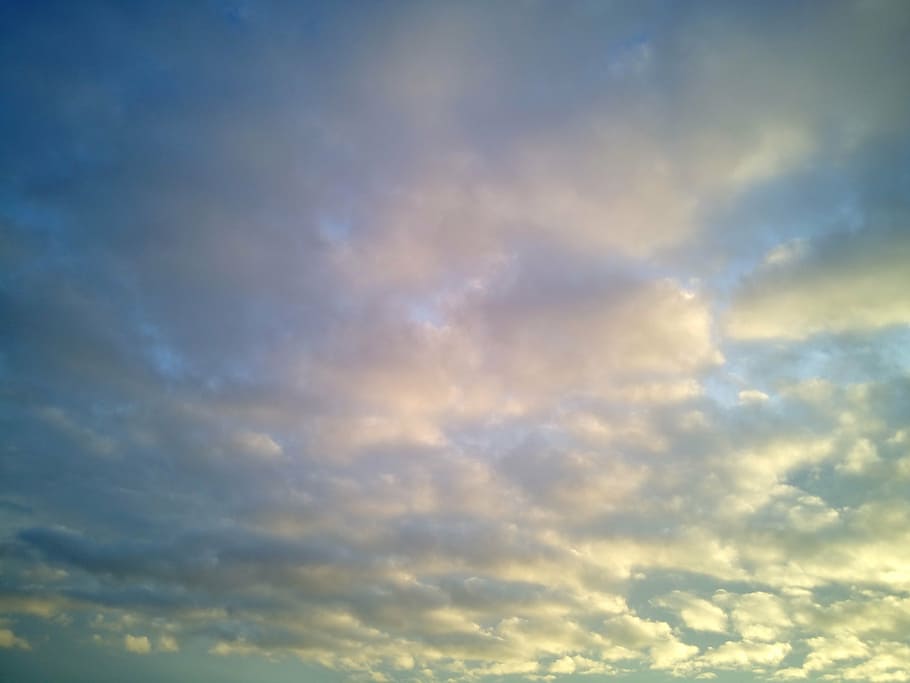 sky, sunset, colors, clouds, background, texture, cloud - sky HD wallpaper