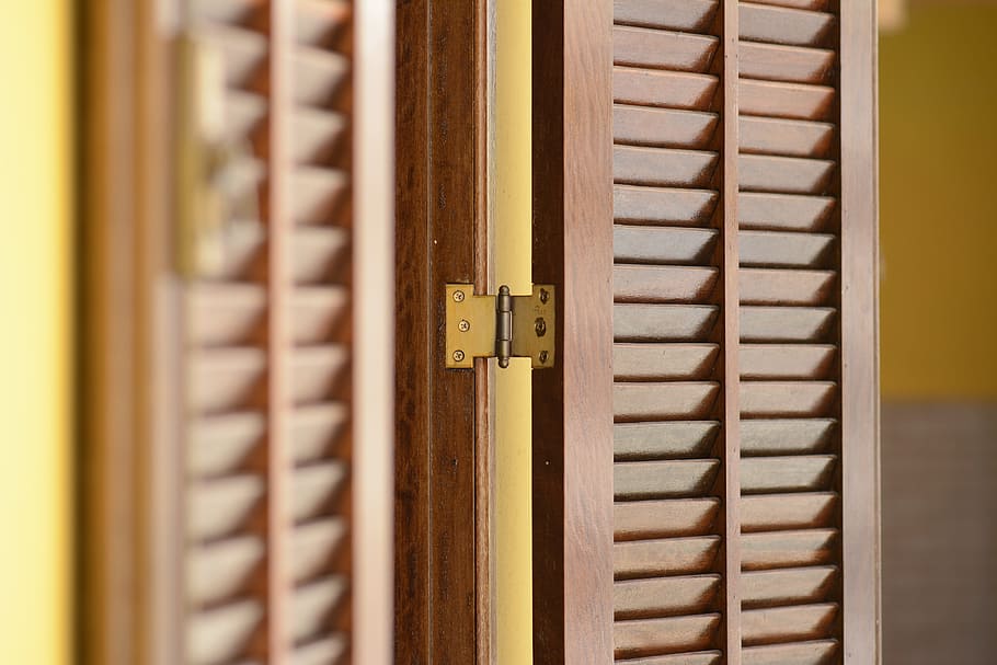 Open Window, Hinge, Shutter, wood - Material, door, book, shelf HD wallpaper