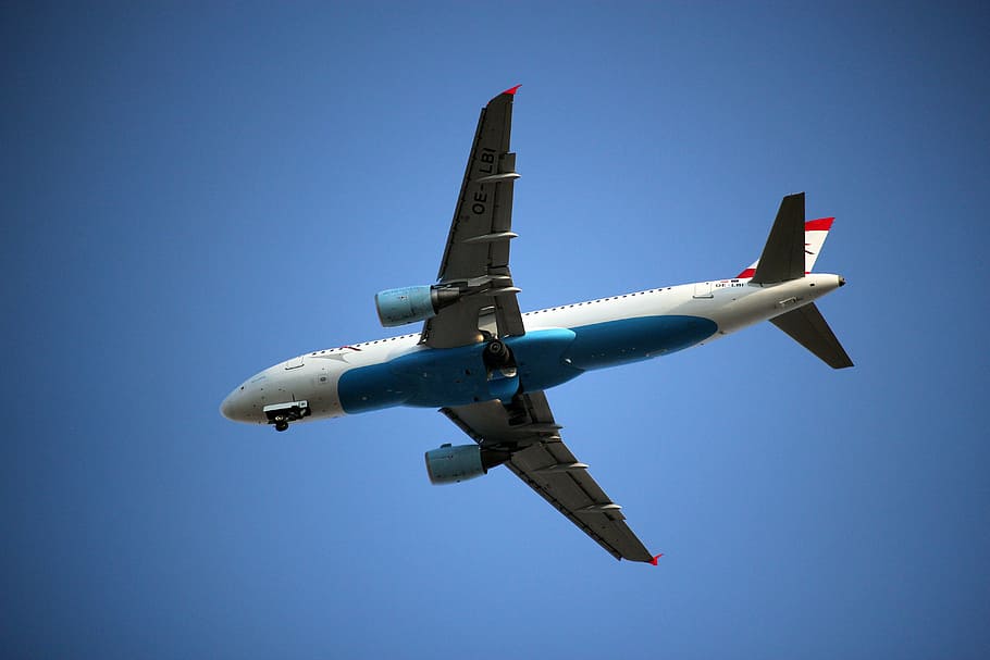 aircraft, plane, fly, flight, sky, holiday, landing, travel HD wallpaper