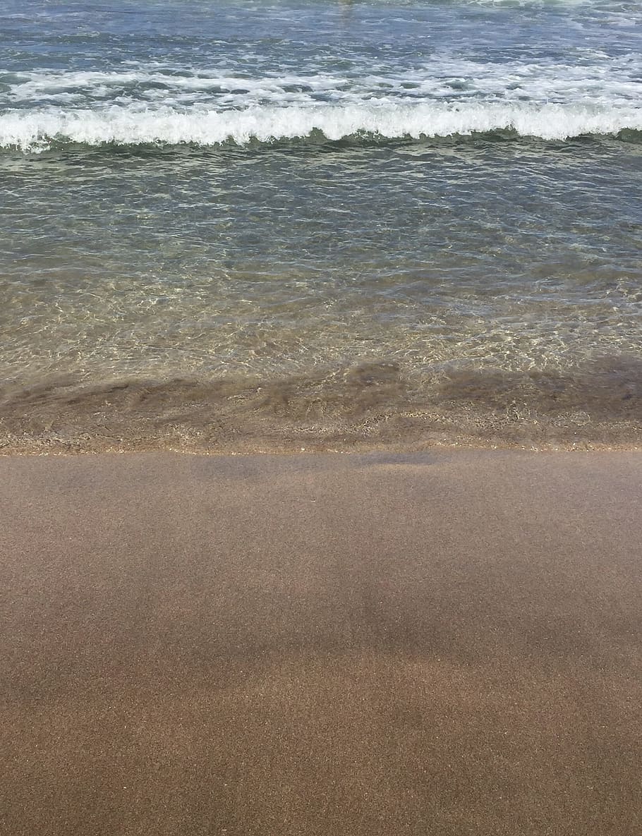 Wave, Beach, Sand, Water, Travel, Hot, sunny, coast, nature HD wallpaper