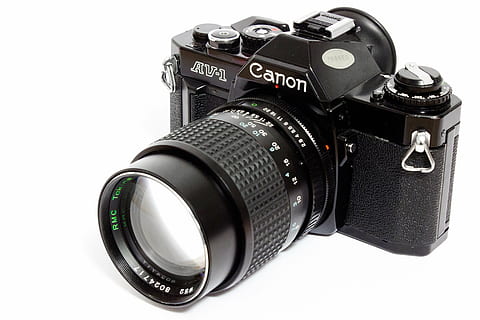 canon, camera, analog, spiegelrefelx, photography, lens, recording HD wallpaper