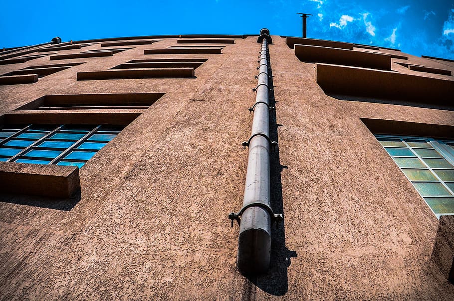 architecture, building, sky, window, modern architecture, facade of building HD wallpaper
