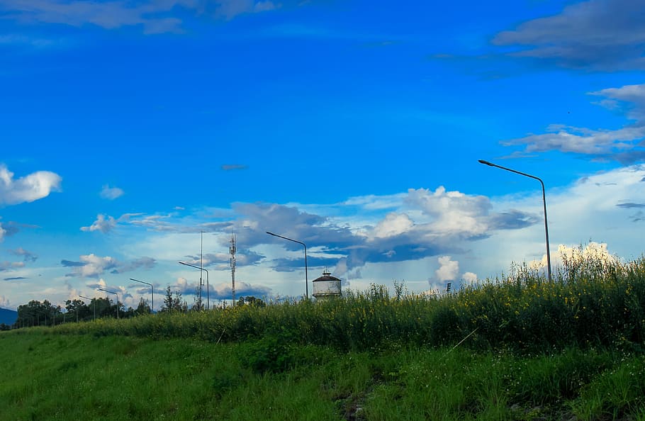 nature, sky, relax, view, chiang mai thailand, plant, cloud - sky HD wallpaper