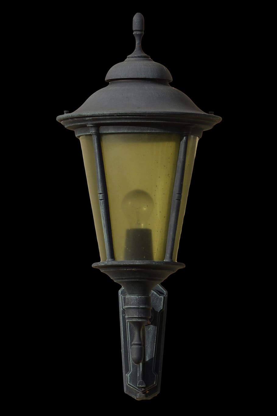 Lantern, Street Light, Lamp, black background, no people, studio shot HD wallpaper