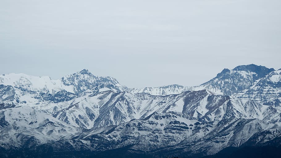 Cordillera, Andes, Nature, Mountain, sky, snow, cold temperature, HD wallpaper