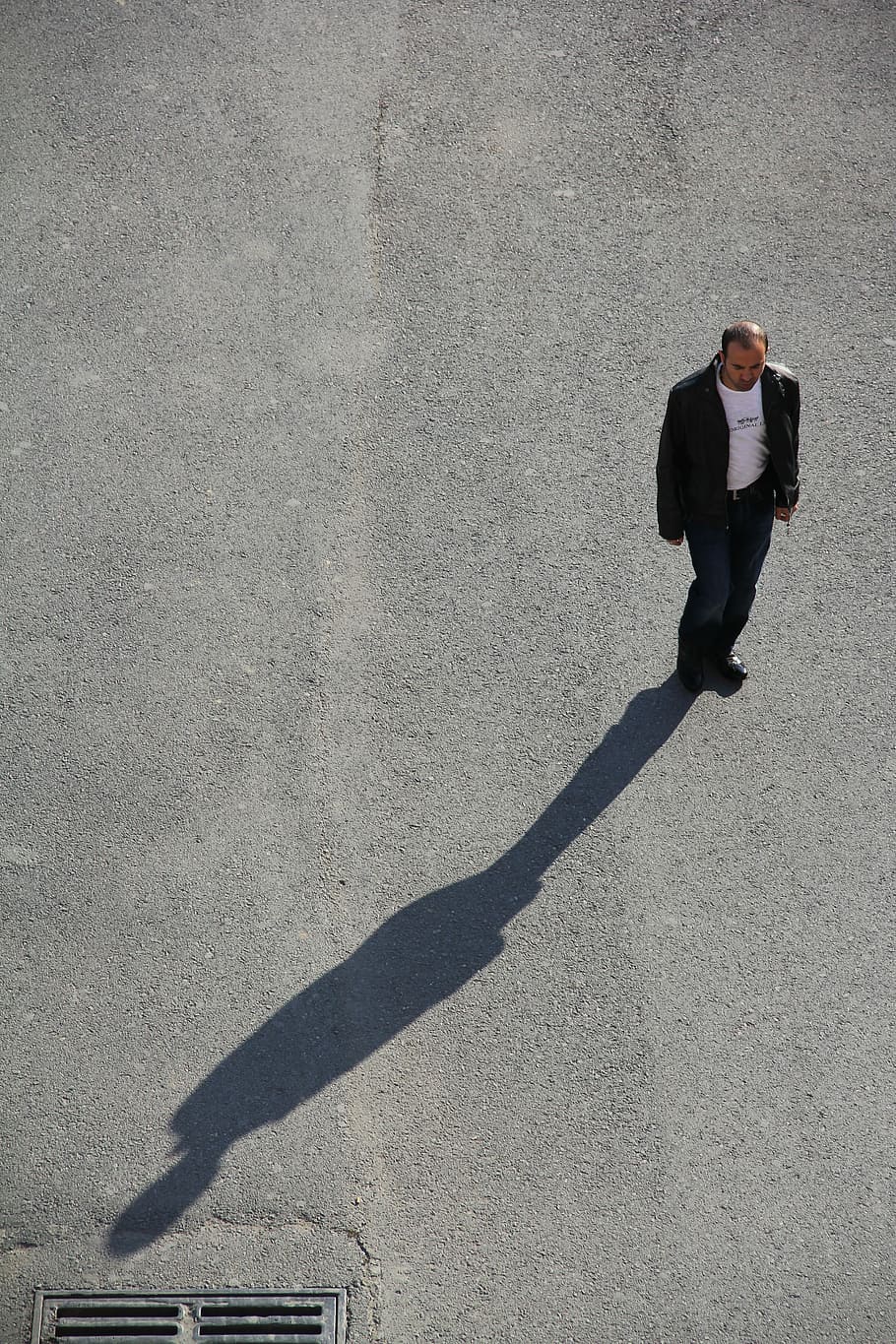 Human, Shadow, Only, Road, Istanbul, street, shadows, walk HD wallpaper