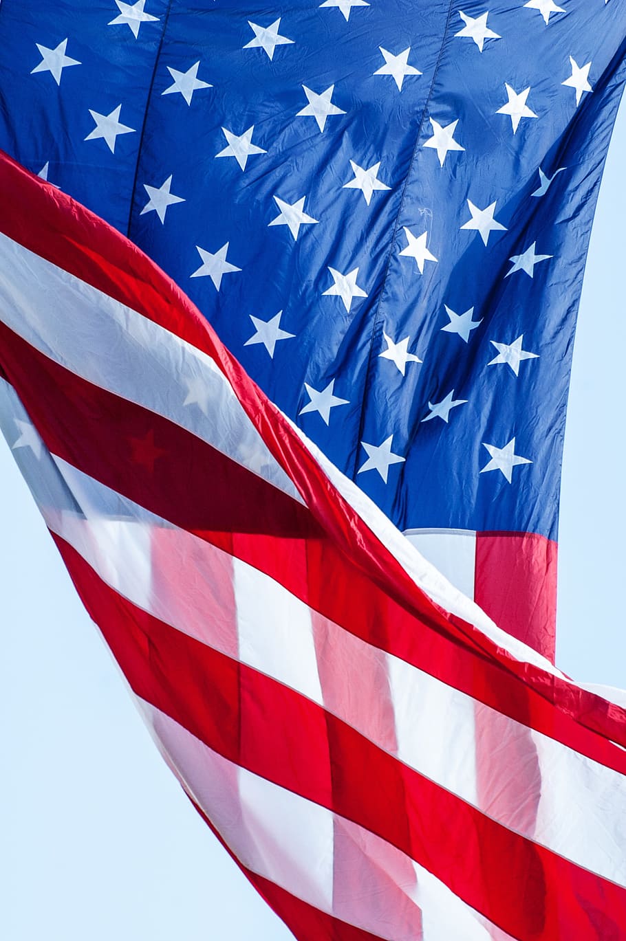 flag of U.S.A, american flag, red, white, blue, usa, patriotic, HD wallpaper