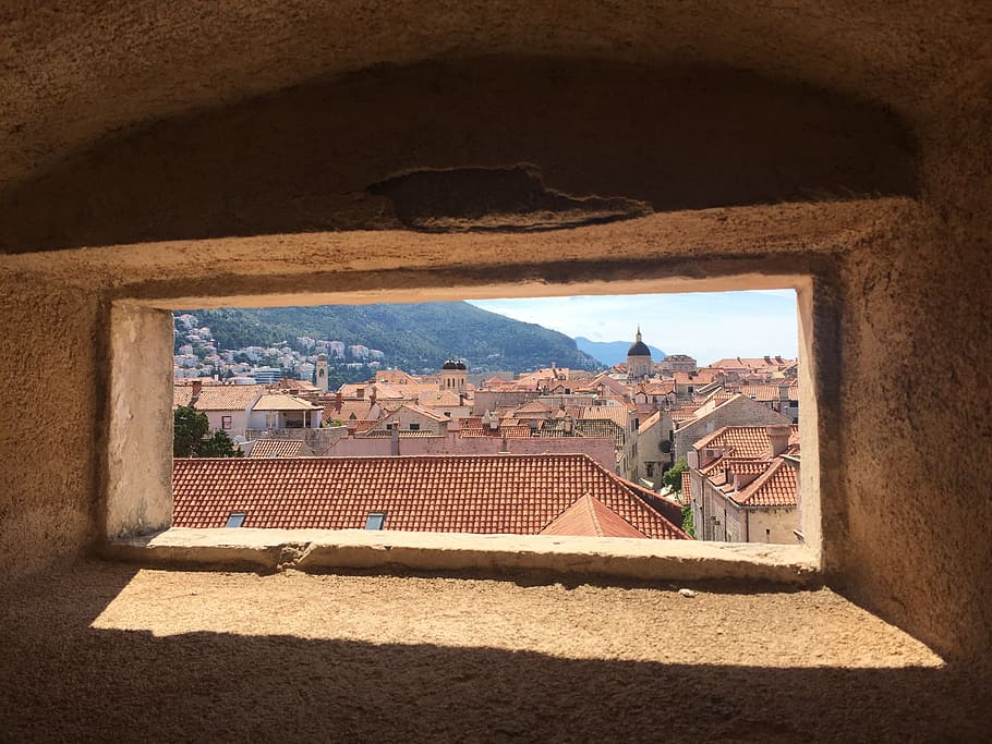 dubrovnik, city, wall, window, architecture, built structure HD wallpaper