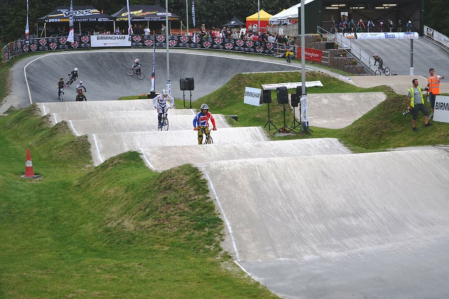 bmx, birmingham, cycling, perry barr, sport, competition, competitive Sport, HD wallpaper