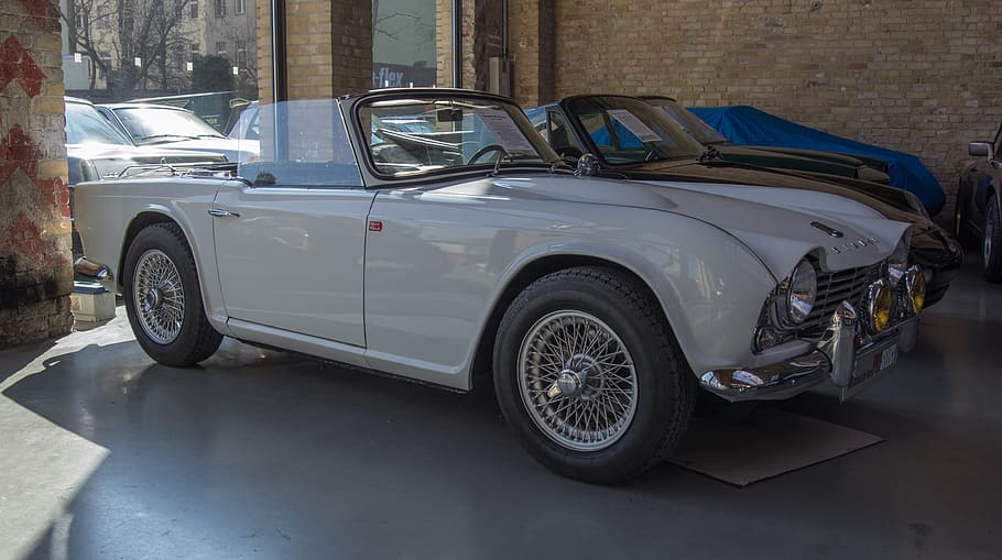 auto, triumph, oldtimer, cabriolet, english, classic, vehicle HD wallpaper