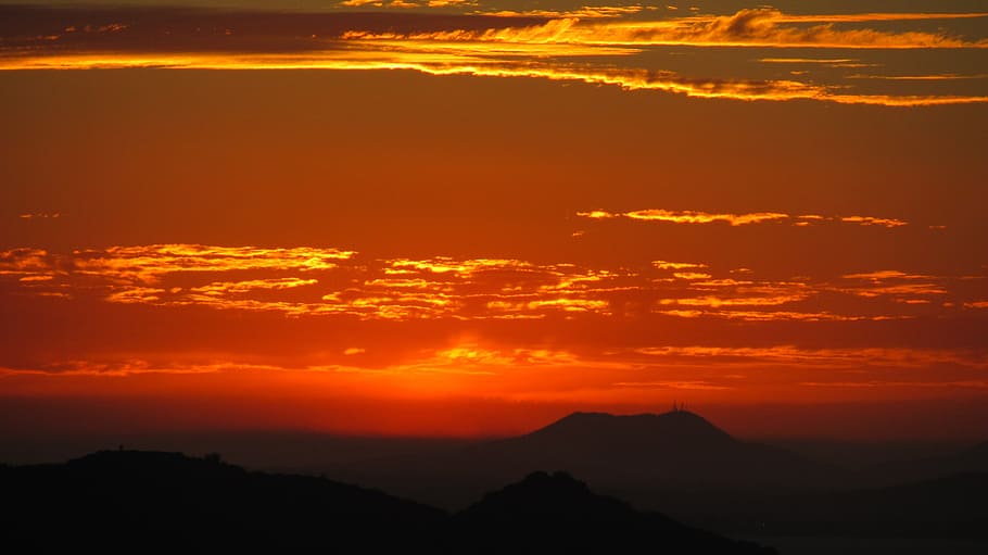 sunset, summer, búzios, horizon, sol, beauty in nature, scenics - nature HD wallpaper