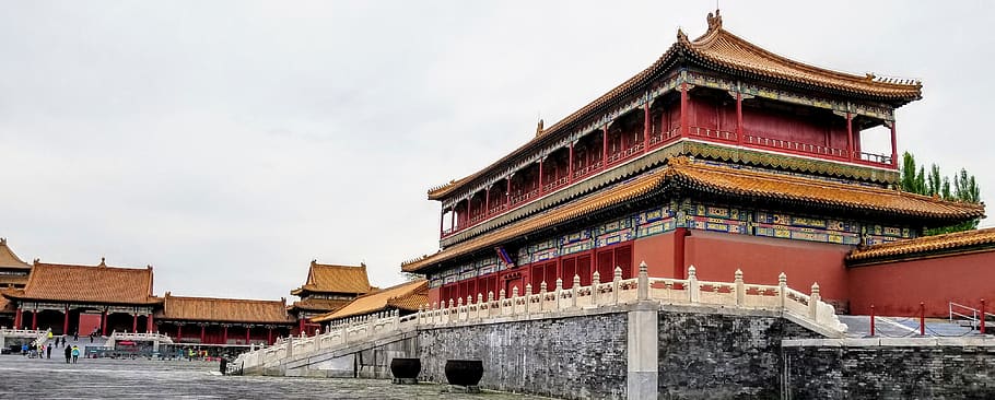 china, forbidden, city, architecture, built structure, building exterior HD wallpaper