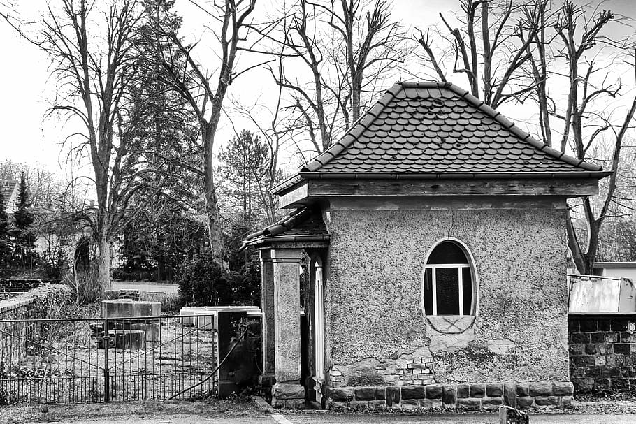 architecture, cottage, old, broken, leave, old building, ailing HD wallpaper