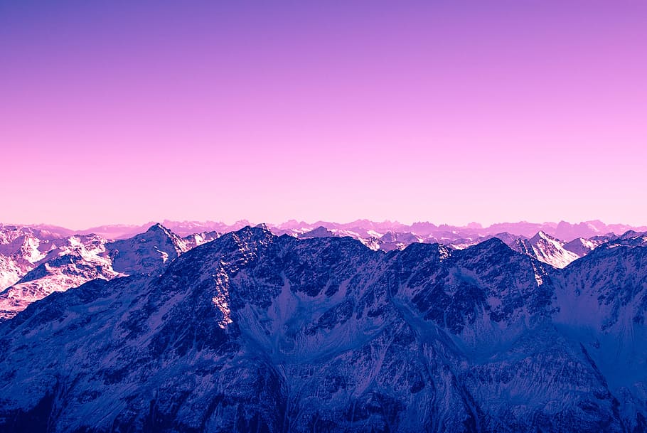 summit, mountain, highland, valley, landscape, nature, scenics - nature HD wallpaper