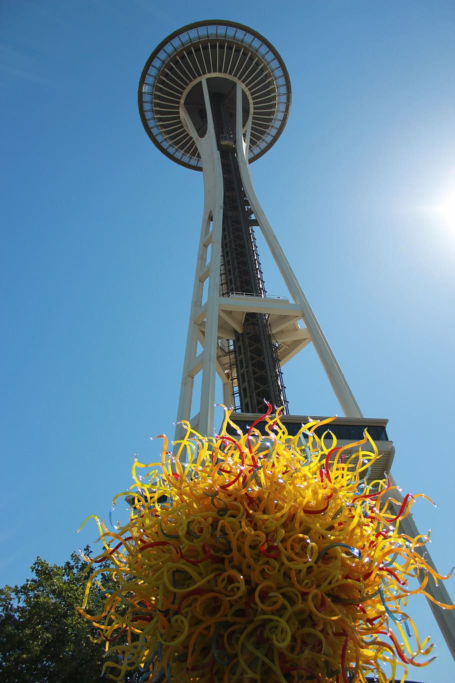space needle, seattle, washington, architecture, downtown, famous HD wallpaper