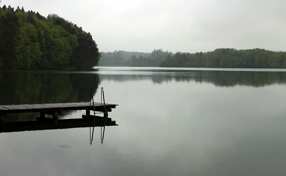 Lake, Waters, Web, Mood, Silent, still, rest, reflection, tranquil scene HD wallpaper