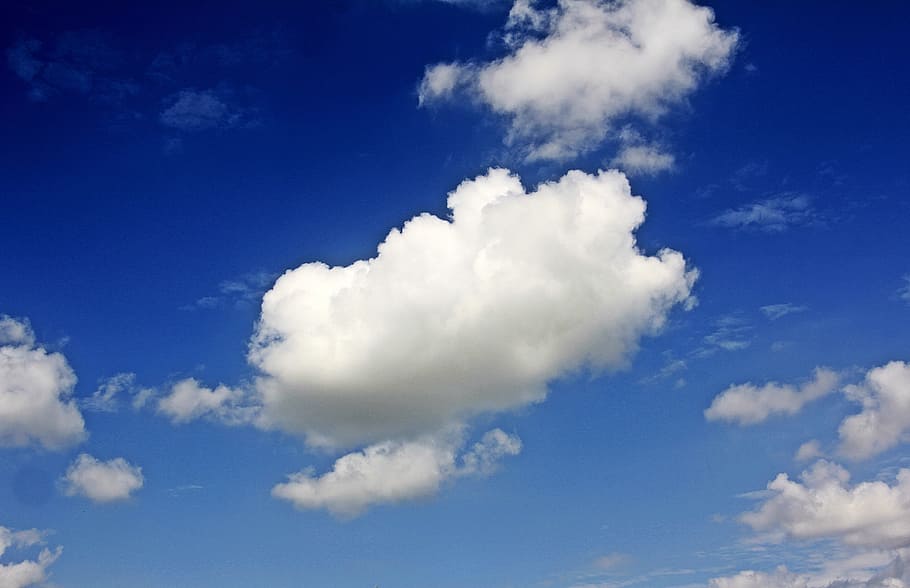 photo of cloud during daytime, clouds, sky, blue, clouds form HD wallpaper