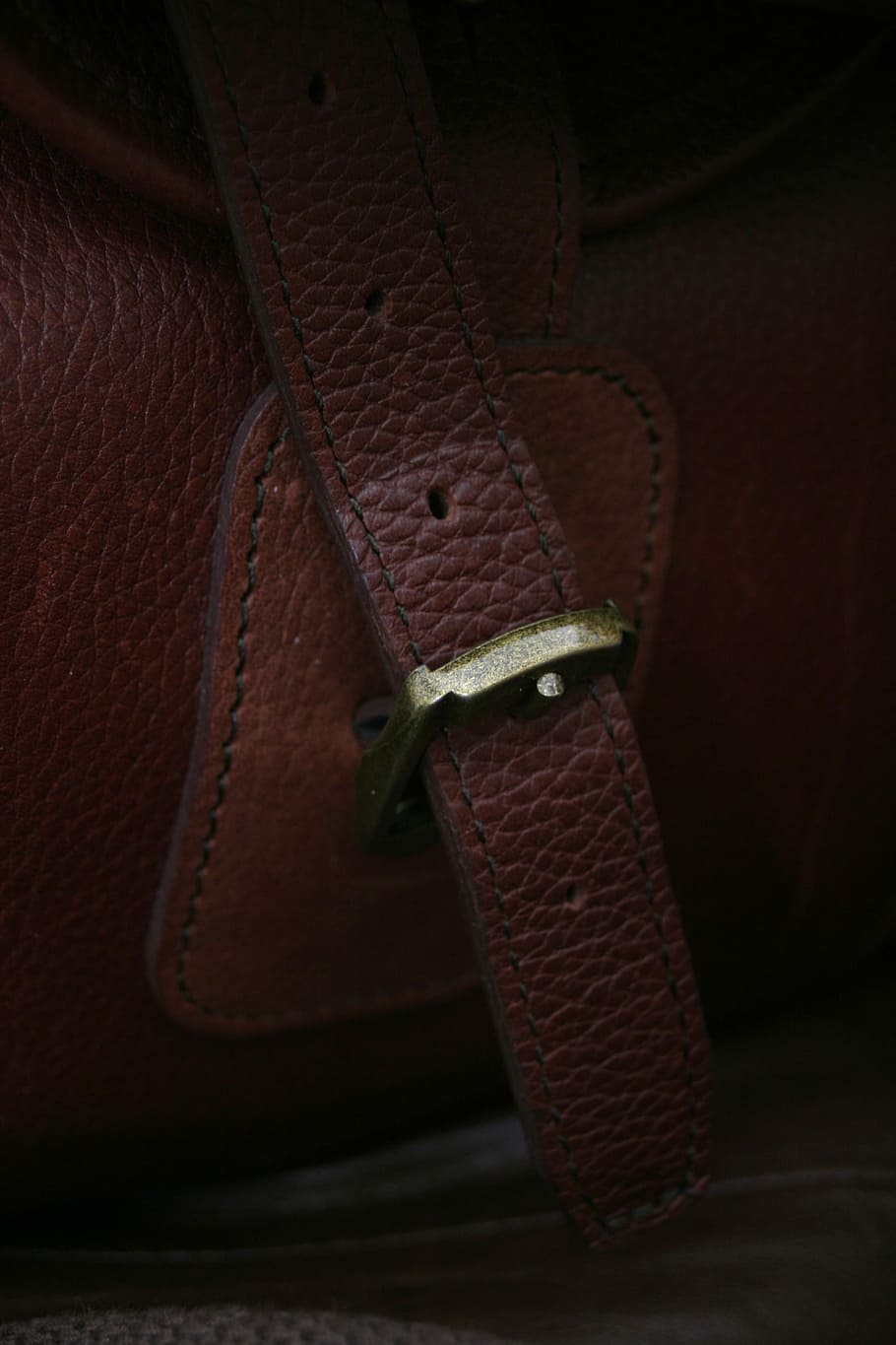 Brown, Leather, Buckle, no people, close-up, weapon, indoors HD wallpaper