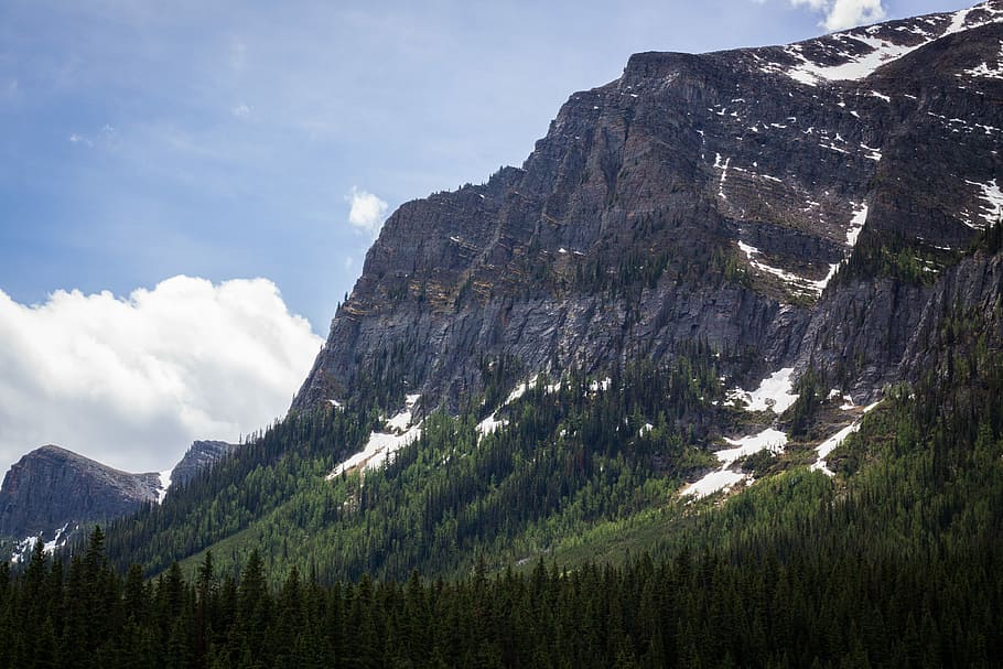 landscape photography of mountain during daytime, landscape photography of mountain HD wallpaper