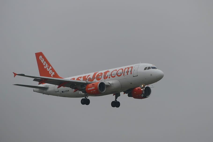 Plane, Eindhoven, Outdoor, side view, transportation, single object HD wallpaper