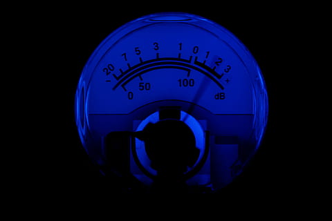 technology, instrument, ad, vu, vu meter, db, volume, analog HD wallpaper