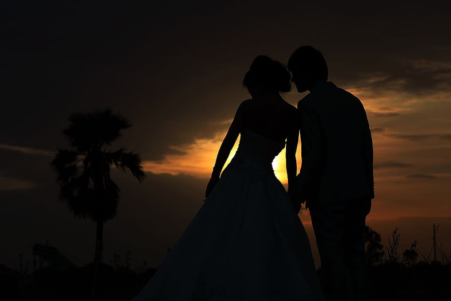 Wedding, Thailand, Pair, People, joy, thailand sets, happiness HD wallpaper