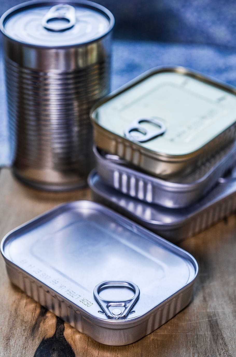 can, kitchen, product, wooden, canned, container, metal, shiny