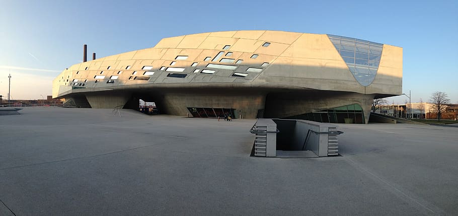 phaeno, wolfsburg, architecture, building, modern, artistic HD wallpaper