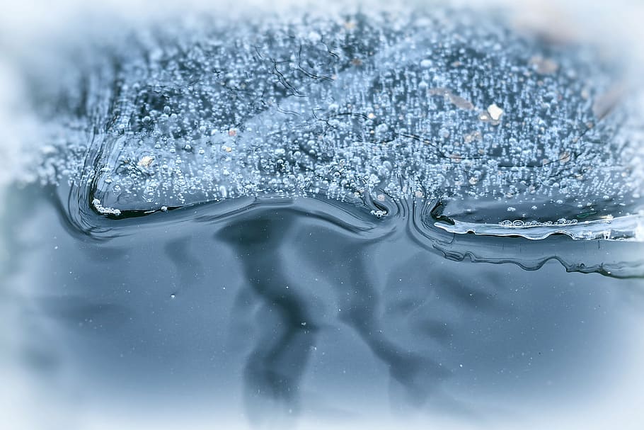 wallpaper, background, ice, winter, the melting of the, spring HD wallpaper