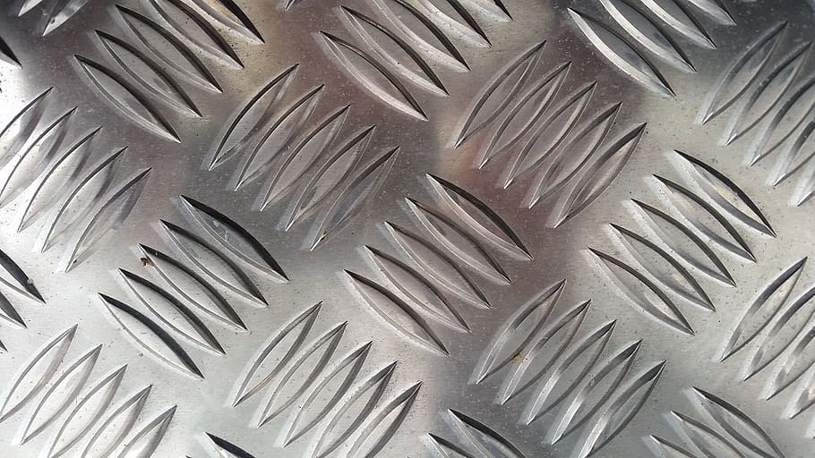 Structure, Sheet, Grooves, Background, metal, silver colored HD wallpaper