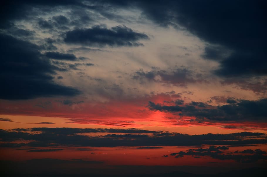sunset, dusk, dawn, twilight, evening, nightfall, sky, cloud - sky HD wallpaper
