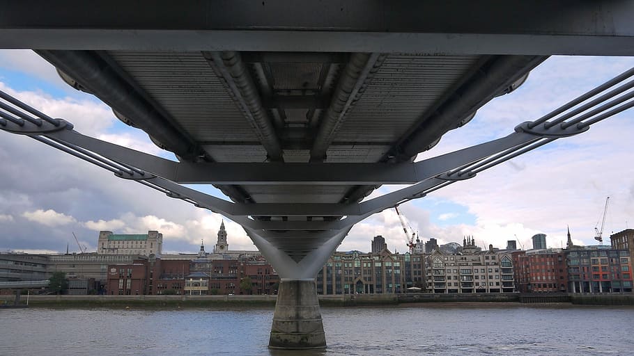 London, Bridge, Thames, River, Skyline, cityscape, bridge - man made structure HD wallpaper
