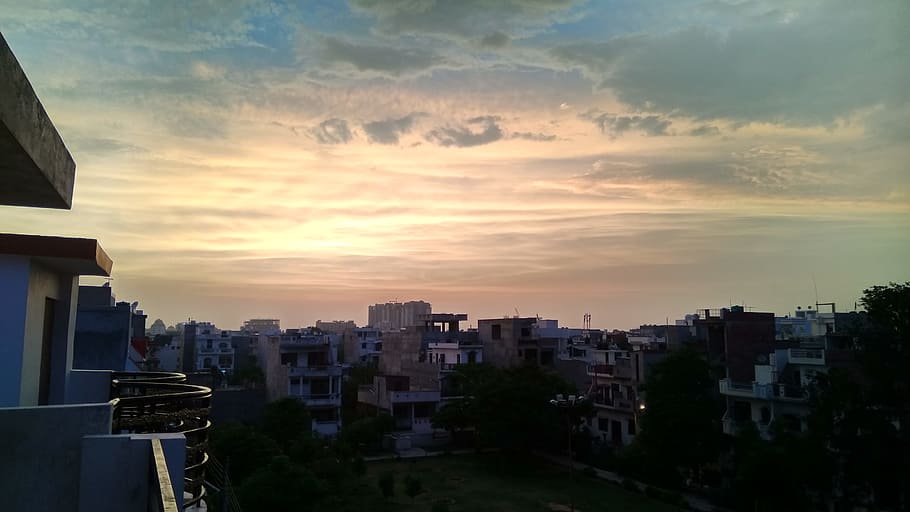 cloud, nature, art, sky, building exterior, architecture, cloud - sky HD wallpaper