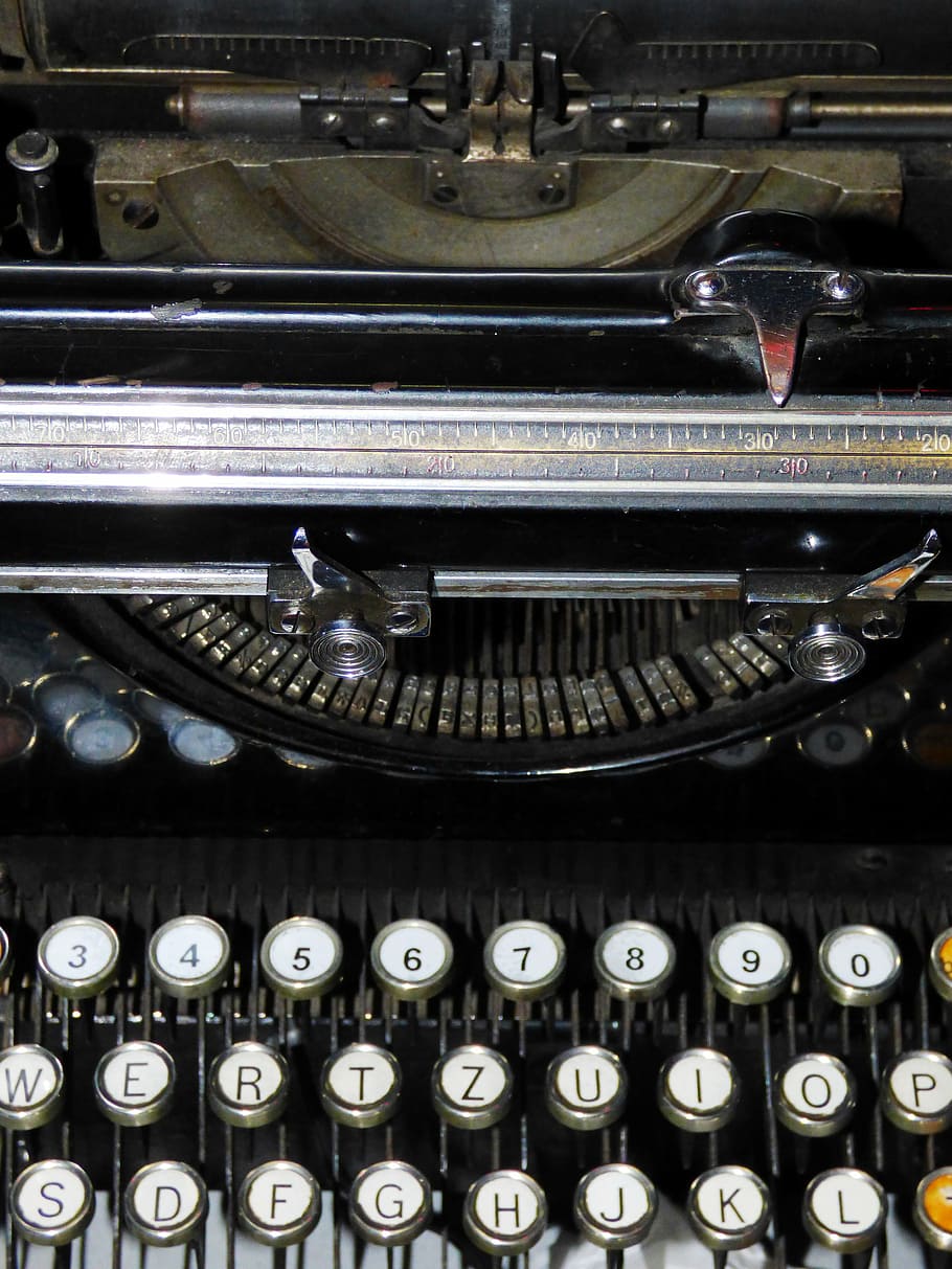 typewriter, machine, writing, font, print, letter, book, monument HD wallpaper