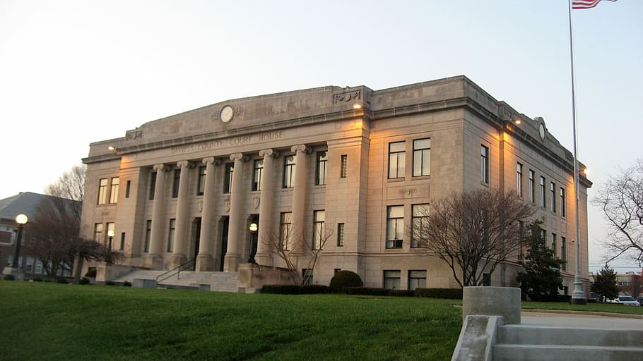 Hd Wallpaper Daviess County Courthouse In Washington Indiana Building Public Domain 2539