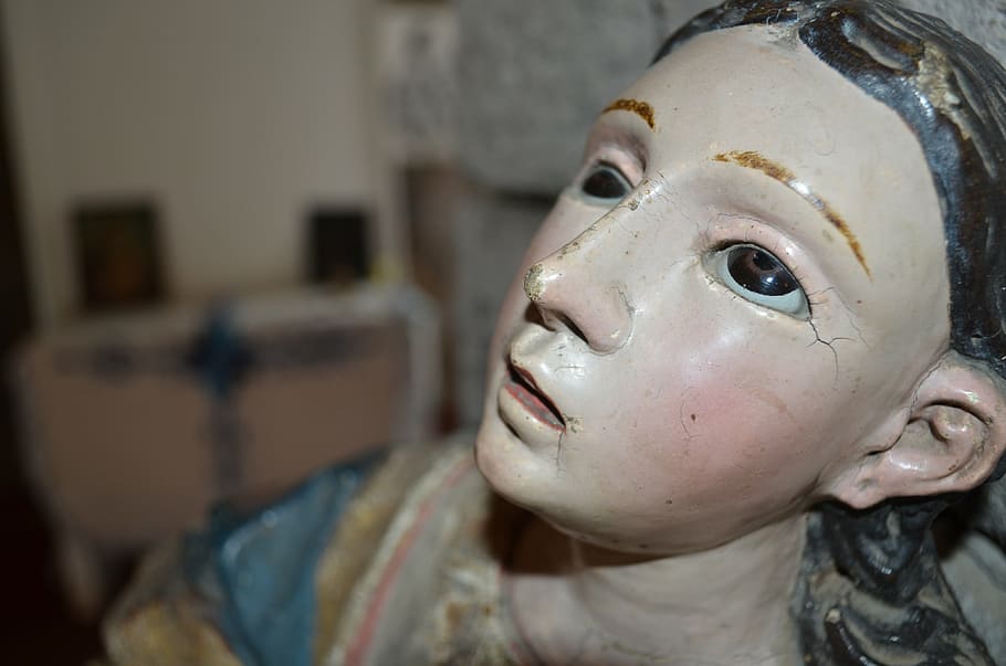religion, gospel, face, devotion, sculpture, statue, figure HD wallpaper