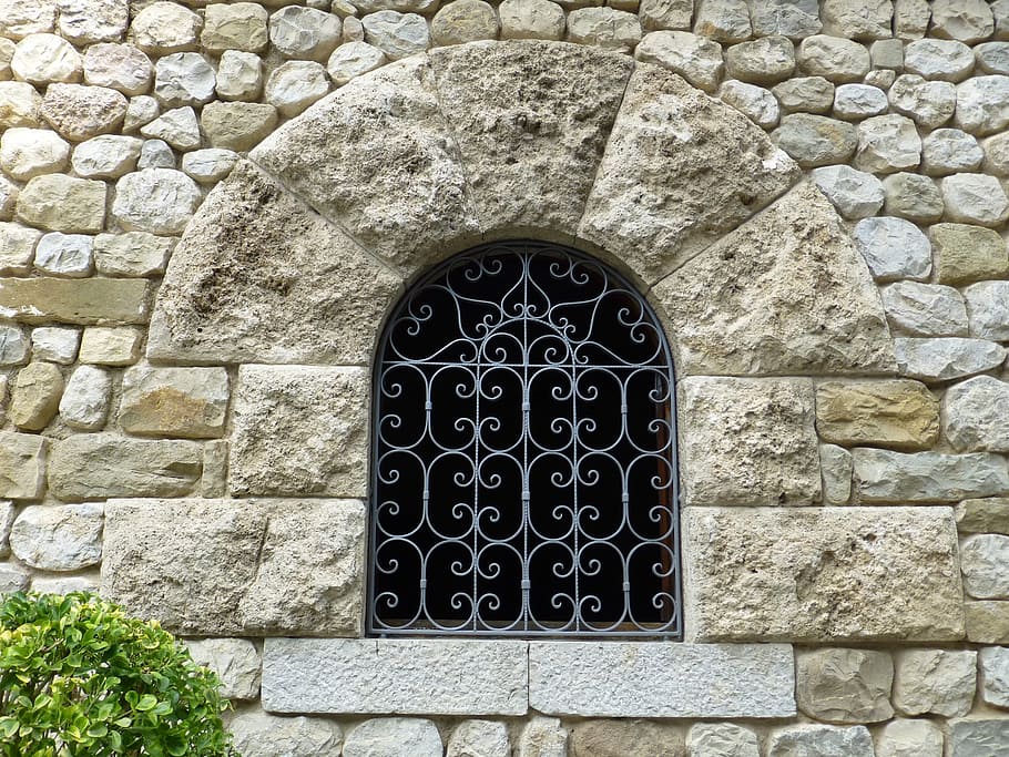 window, ancient, medieval, architecture, stone wall, no people HD wallpaper