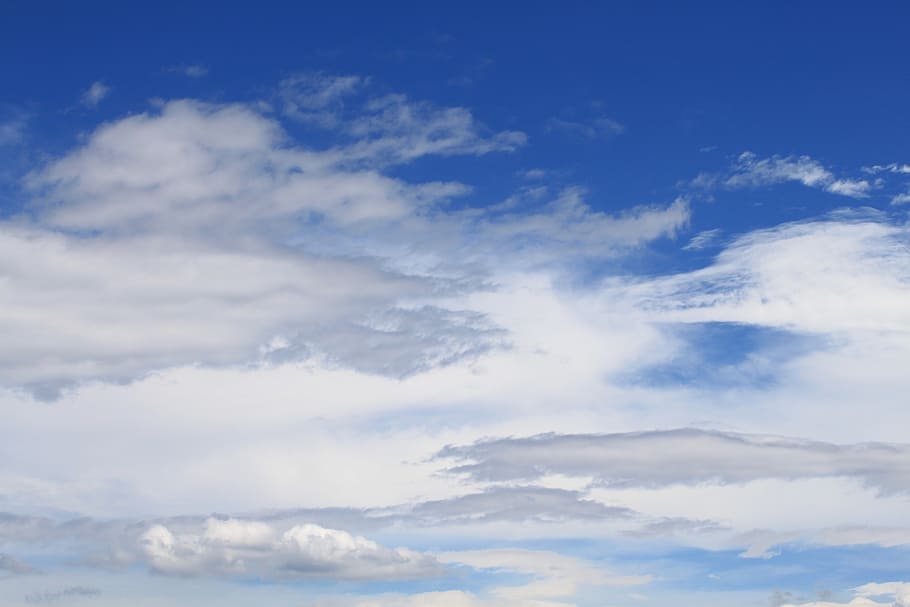 sky, clouds, blue, light, space, cloud - sky, beauty in nature HD wallpaper