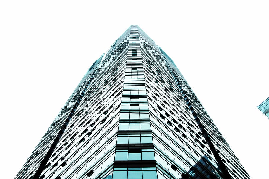 Tall Buildings, Triangle, skyscraper, city, architecture, modern HD wallpaper