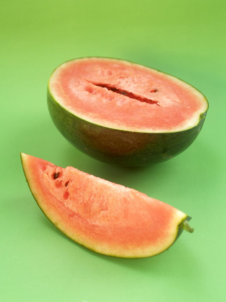 watermelon, slice, isolated, seeded, delicious, tropical, dessert HD wallpaper