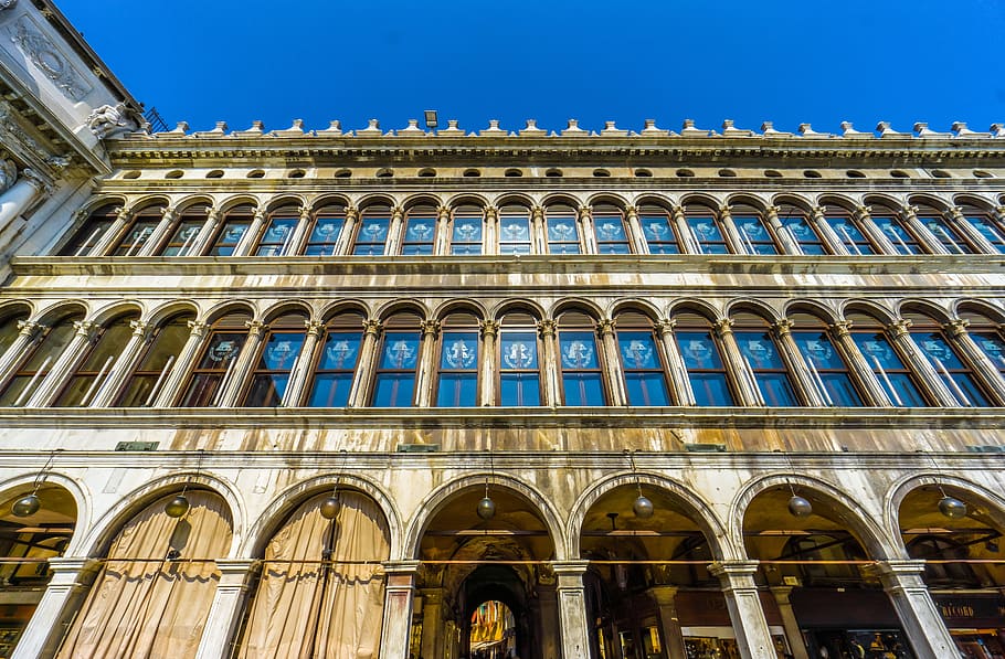 arches, architecture, building, low angle shot, perspective HD wallpaper