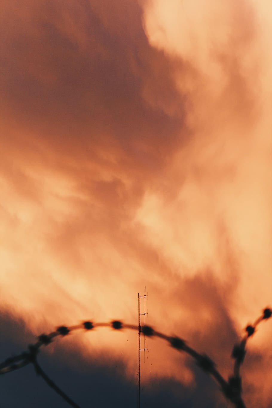 wildfires smoke photograph, cloud, sky, cloudscape, structure HD wallpaper