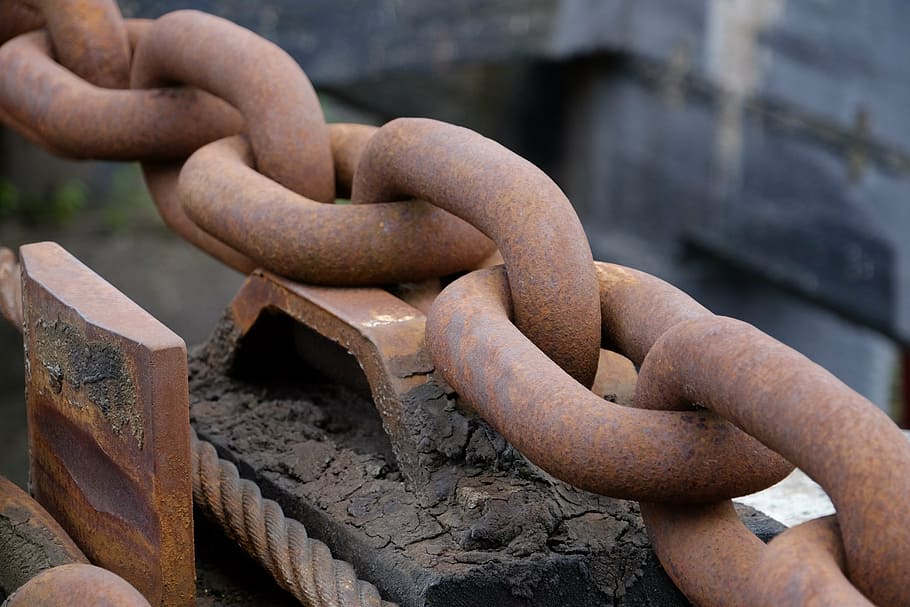 texture, color, string, rusty, metal, chain, close-up, strength HD wallpaper
