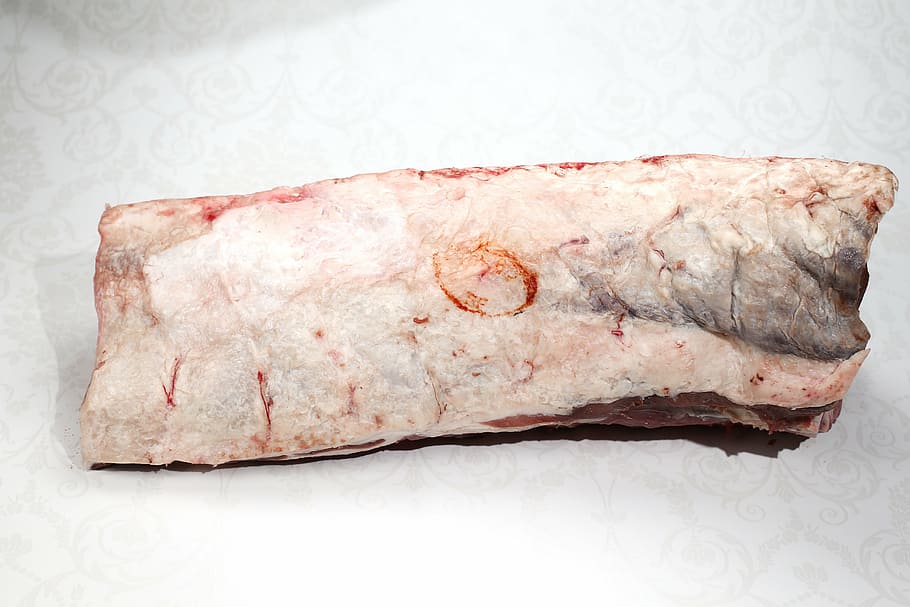 sirloin, ox, beef, roasted, food, dining, fillet of beef, craft HD wallpaper