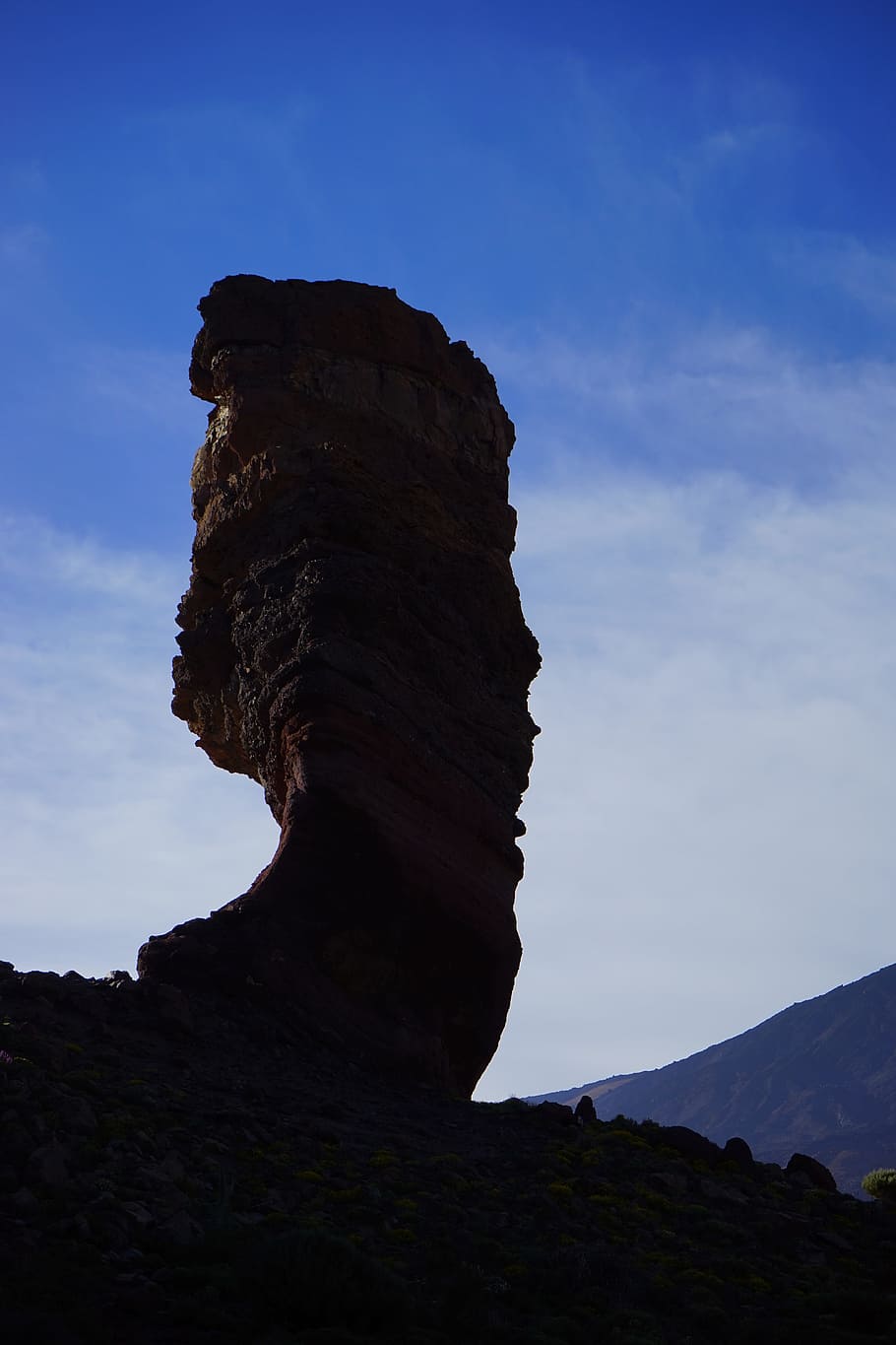 Roque Cinchado, Stone Tree, finger of god, rock tower, landmark, HD wallpaper